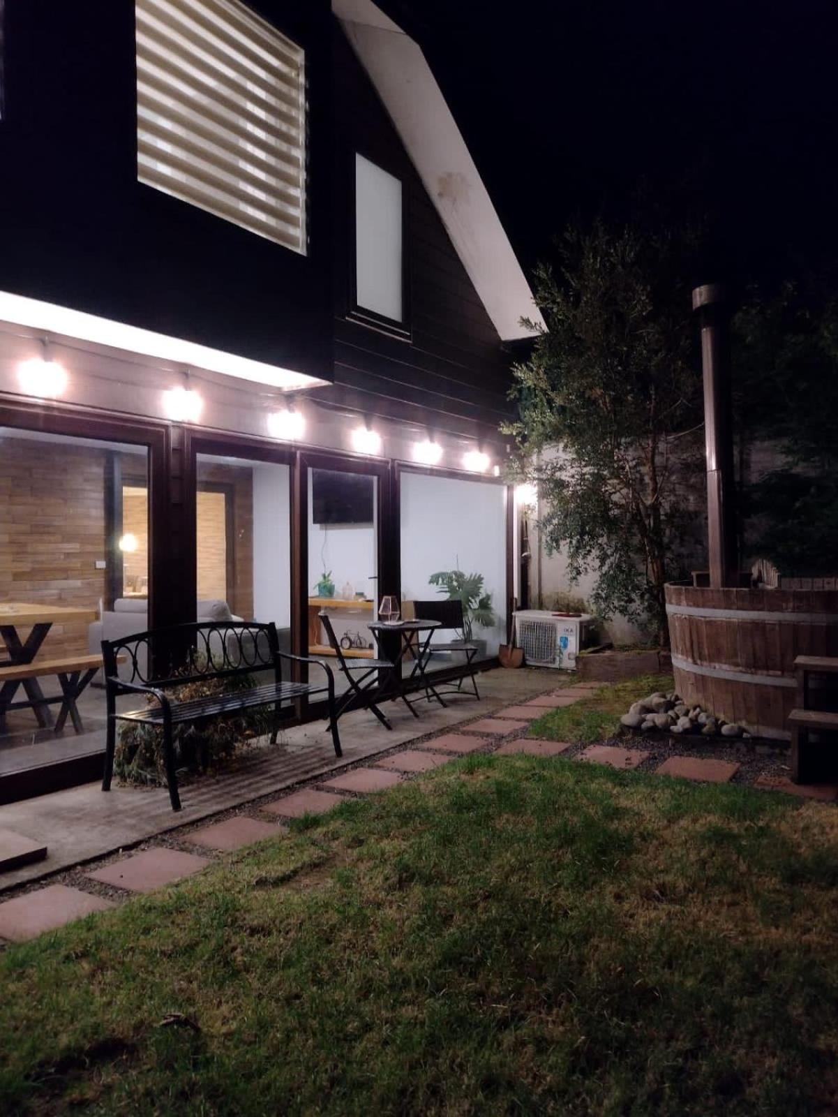 Acogedora Casa Con Tinaja Y Jacuzzi Y Rent A Car Villa Puerto Varas Bagian luar foto